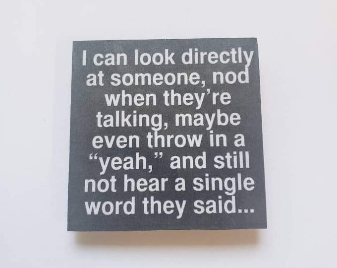Sarcastic funny fridge magnet