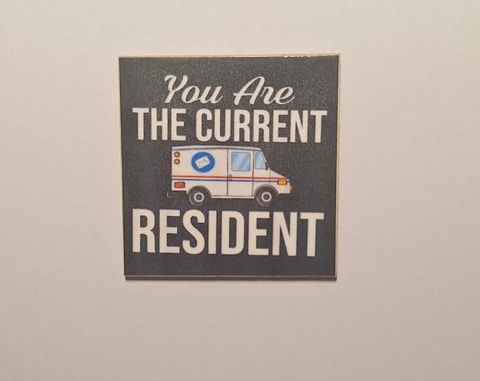 Postal worker, usps, letter carrier magnet