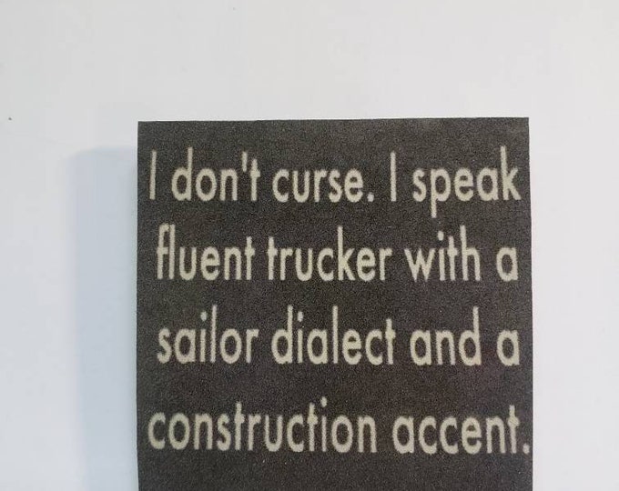 Sarcastic  funny fridge handmade  magnet