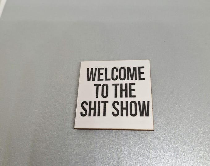 Sarcastic funny fridge magnet