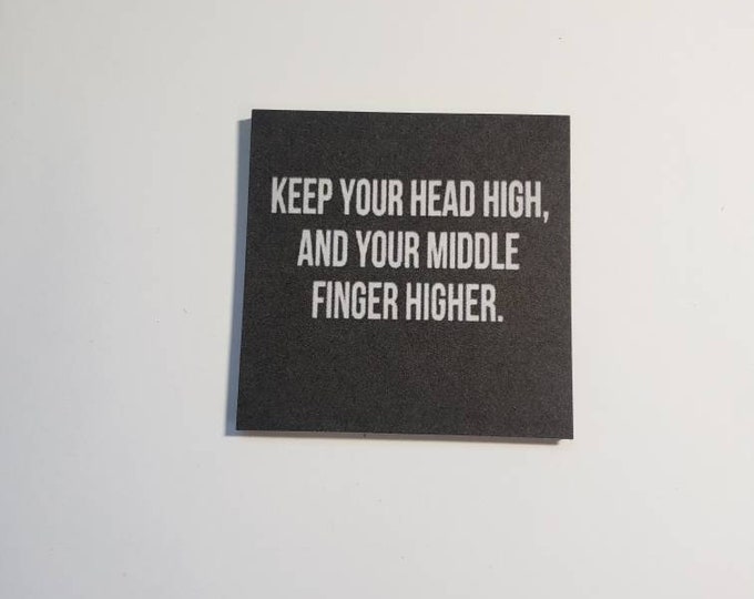 Sarcastic fridge magnet
