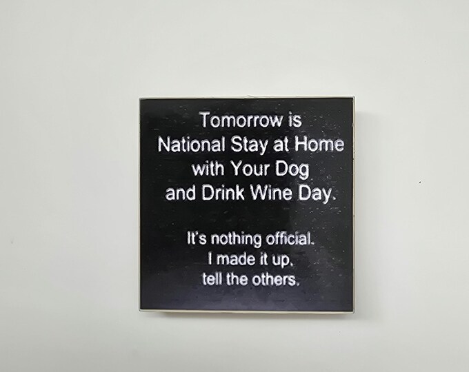 Sarcastic funny fridge magnet