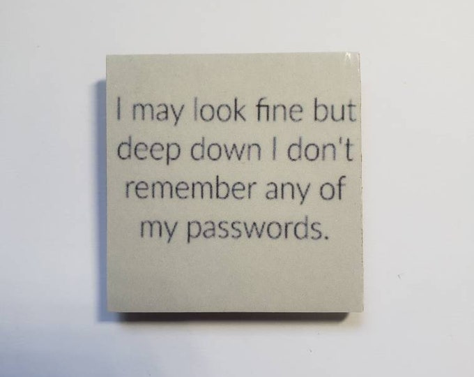 Sarcastic funny fridge magnet