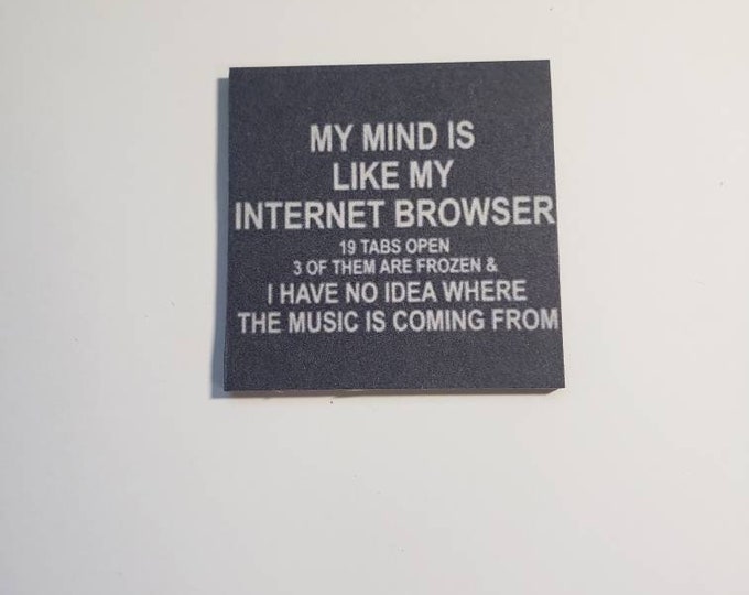 Sarcastic fridge magnet
