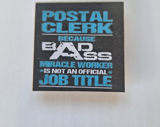 Mail clerk fridge magnet usps