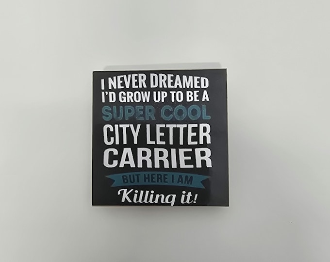 Postal worker, usps, letter carrier rural carrier magnet