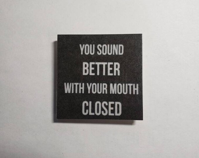 Sarcastic funny fridge magnet