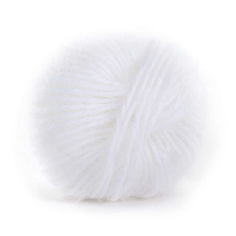 Soft Yarn DK Worsted Yarn French Angora Knitting Yarn Humanely Harvested Authentic Belangor Angora Yarn