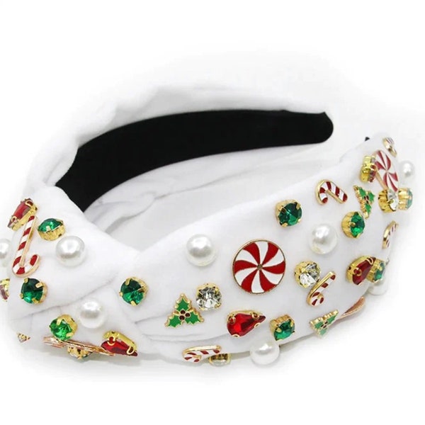 Christmas Headbands Etsy