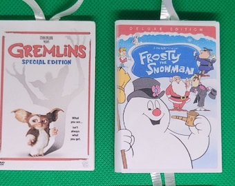 DVD Christmas ornaments