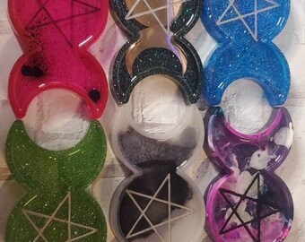 Tripple Moon Trinket Dish/Bowl