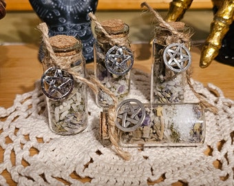 4 Corner Home Blessings Jars