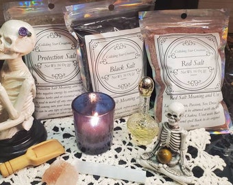 Black Salt, Red Salt and Protection Salt!! Salt and Kits!