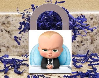 Boss Baby Treat Boxes, Boss Baby Popcorn Boxes, Boss Baby Candy Boxes, Boss Baby Party Boxes