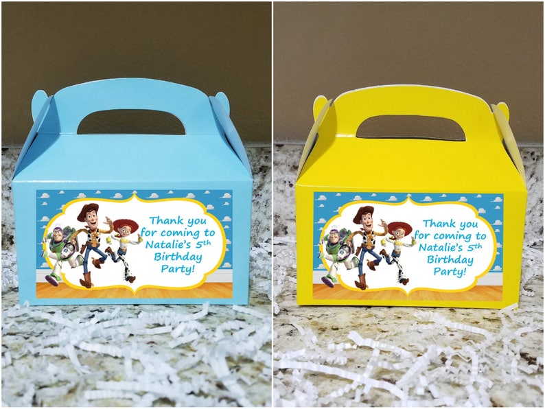 toy story boxes with name