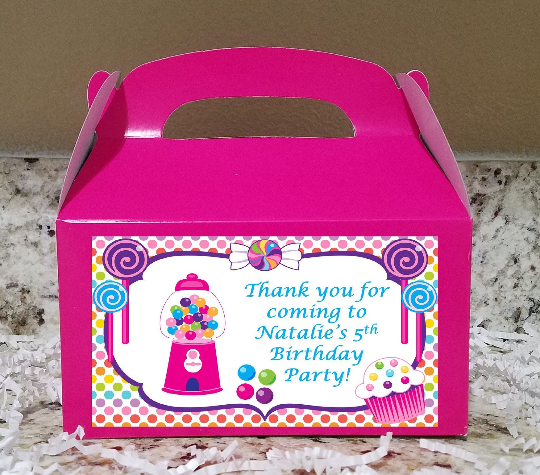 Printed Labels Boxes Available Candyland Treat Labels Etsy