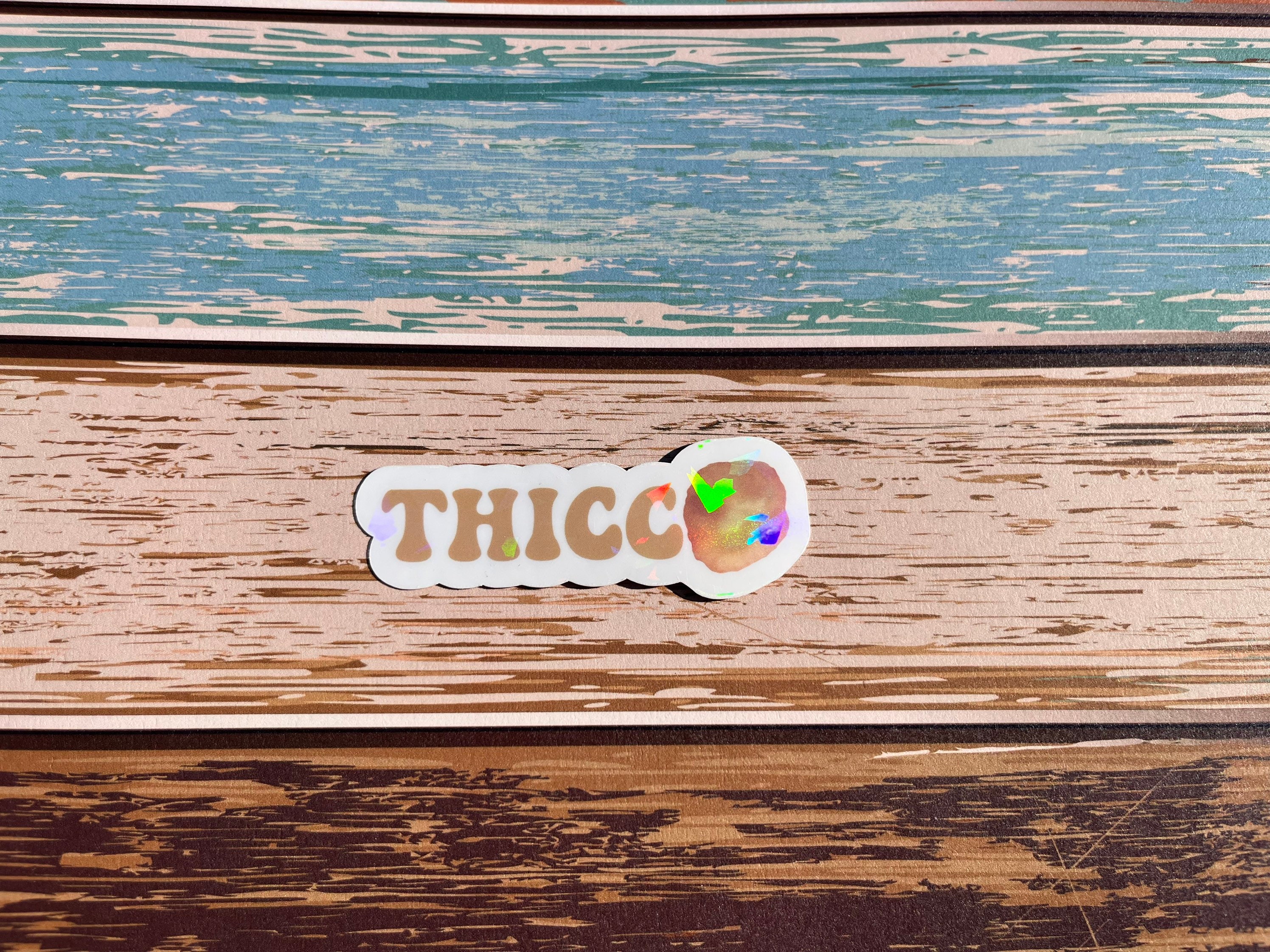 Thicc Fry Bread Sticker, Navajo Taco Sticker, Indian Taco Sticker ...