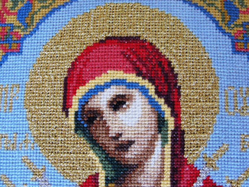 Orthodox icon/ Catholic icons/ Our Lady of Sorrows/ Greek/ Etsy