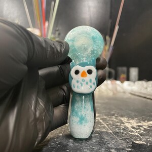 Owl Glass Pipe