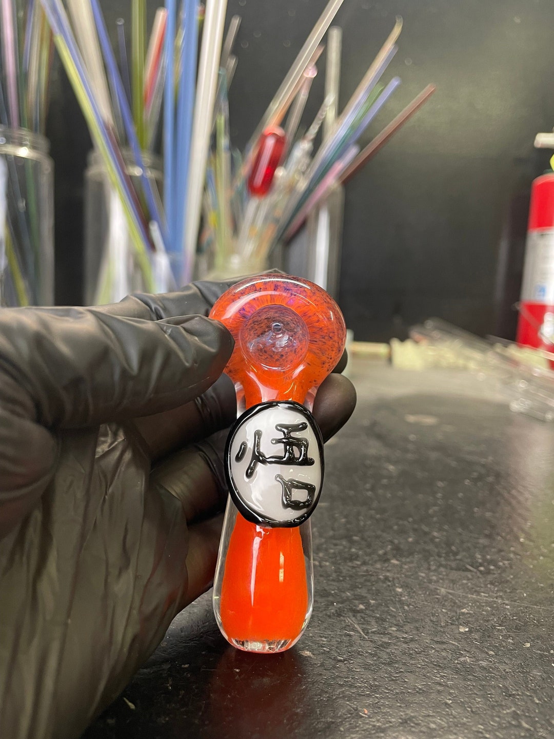 Dragonball Z Goku Anime Glass Pipe Etsy