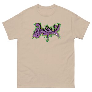 Borosyndicate Wild Style Logo With Old School Boro Logo On Back Of T shirt