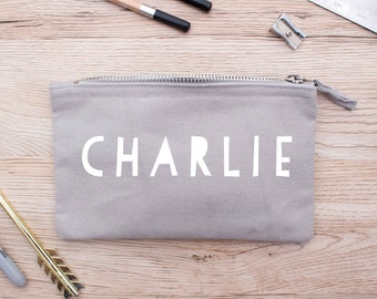 Pencil Case Kids | Kids Pencil Case with Personalised Name | Back to School | Teacher Gifts | Gifts for Children | Gifts for Kids