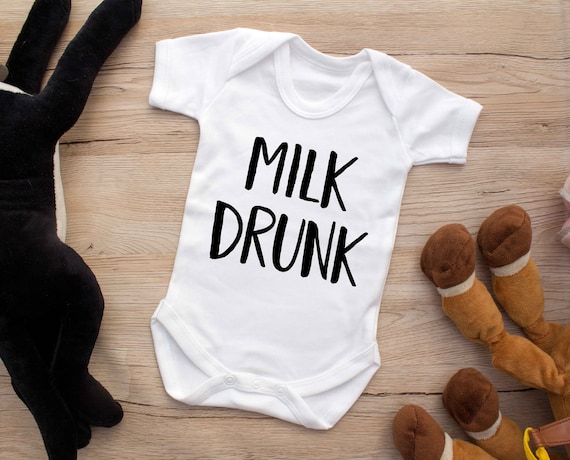 i love milk baby grow