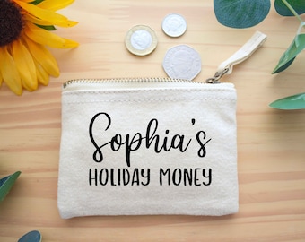 Personalized Kids Coin Purse: Custom Holiday Money Gift