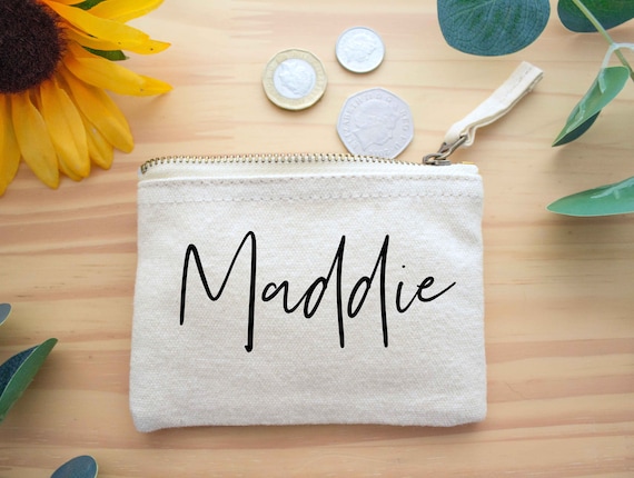 Personalized Gifts for Her Personalised Coin Purse Custom Name Childrens Purse Gifts for Kids Stocking Fillers Kids Accessories Etsy UK