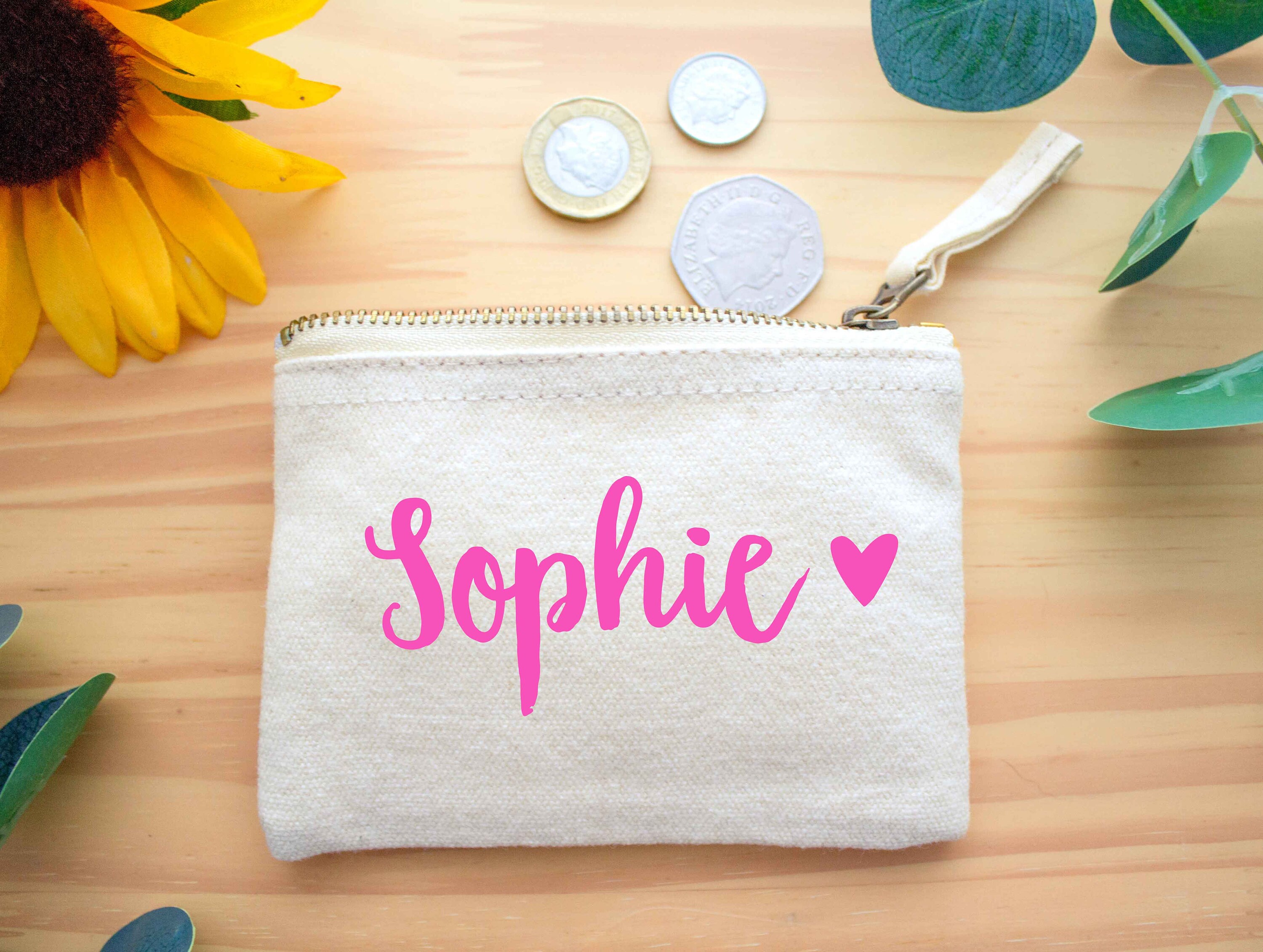 Gifts for Kids Custom Coin Purse with Personalised Name Unique Gifts for Children Childrens Pocket Money Purse Kids Stocking Fillers