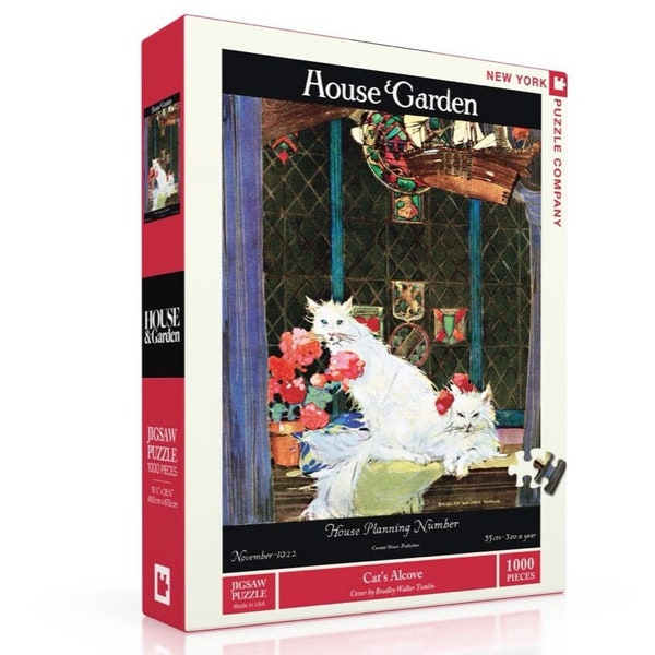 CAT'S ALCOVE 1000 Piece Jigsaw Puzzle