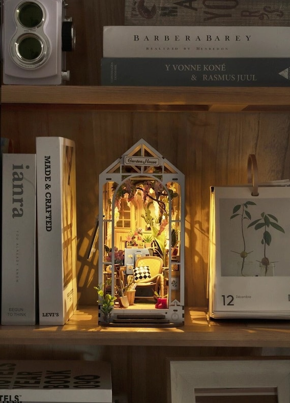 DIY Miniature House Book Nook Kit: Secret Garden – Sweet Memories