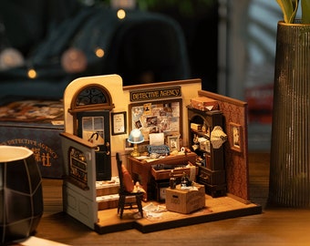 Mose's Detective Agency DIY Miniature House Kit DG157