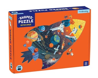 Outer Space 300 Piece Shaped Scene Puzzle