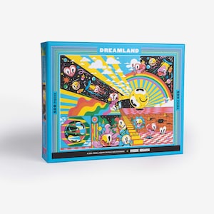 Dreamland A 500-Piece Jigsaw Puzzle & Stickers : Jigsaw Puzzles for Adults