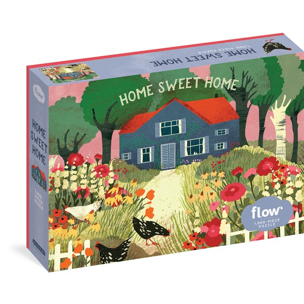 Home Sweet Home 1,000-Piece Puzzle,By Irene Smit Astrid van der Hulst Editors of Flow magazine