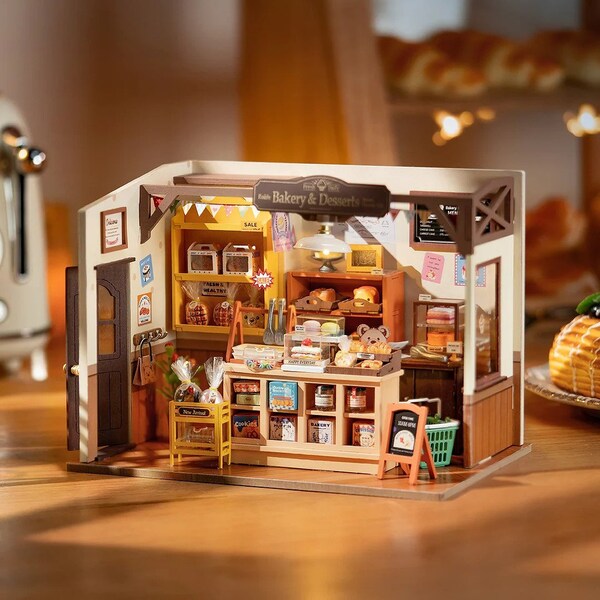 Becka's Baking House Kit de maison miniature à faire soi-même DG161