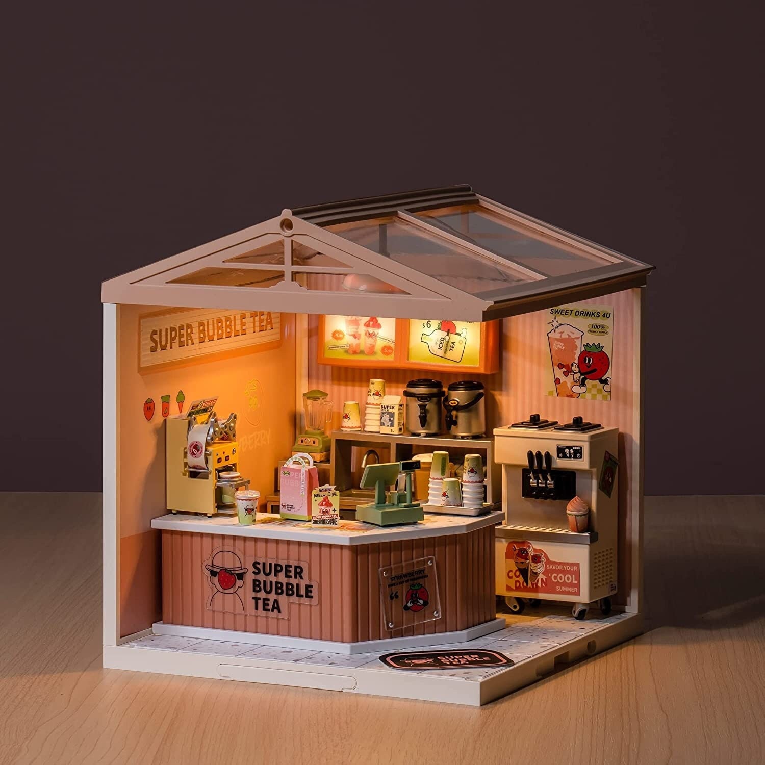 Cathy's Loft DIY Miniature Dollhouse - CraftDIYKit