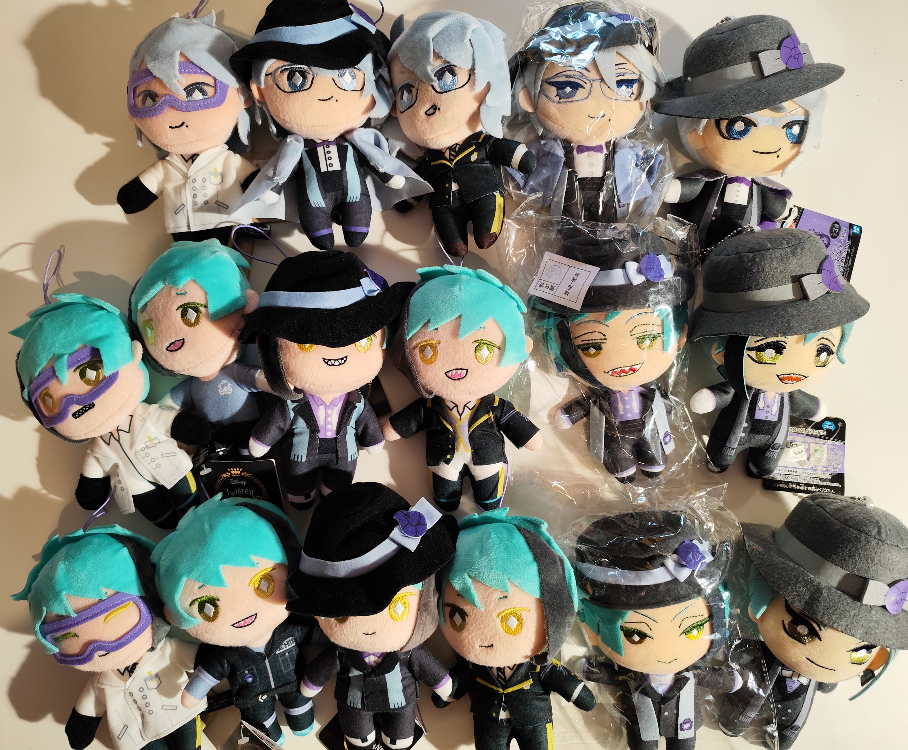 Plushes From Game Twisted Wonderland Octavinelle - Azul Jade Floyd