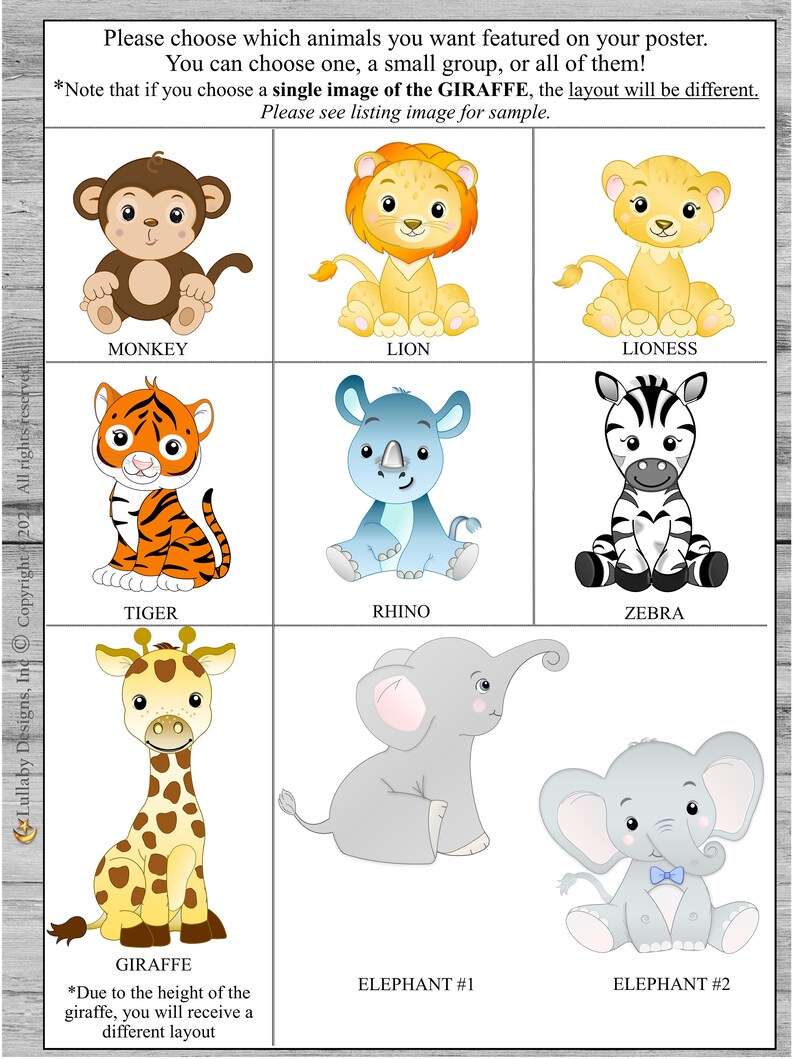 Giraffe Baby Shower Guest Book Girl Baby Shower Giraffe | Etsy
