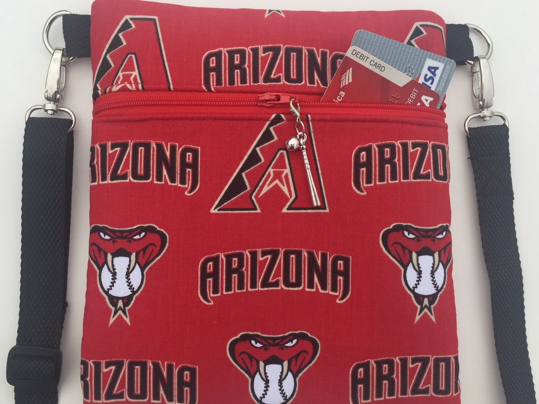 Arizona Diamondbacks Crossbody Bag Small Purse Mlb Handbag Cross Body
