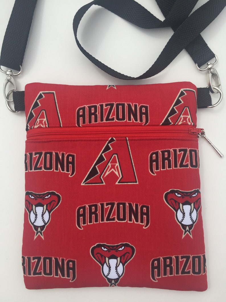 Arizona Diamondbacks Crossbody Bag Small Purse Mlb Handbag Cross Body