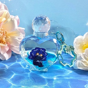 Rainmaker Liquid Perfume Bottle Charm - Toontown Corporate Clash - Acrylic Keychain 2&quot;