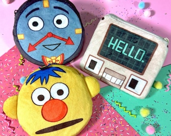 Don’t Hug Me I’m Scared DHMIS Minky Coin Purse Keychains - 4"