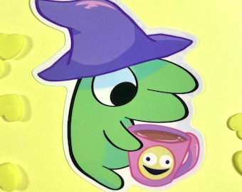 Smiling Friends Glep Sticker - Die Cut Vinyl Sticker 2.5"