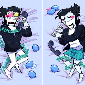 Spamton Deltarune Pillow Case Dakimakura - 2-Way Tricot 20x28”