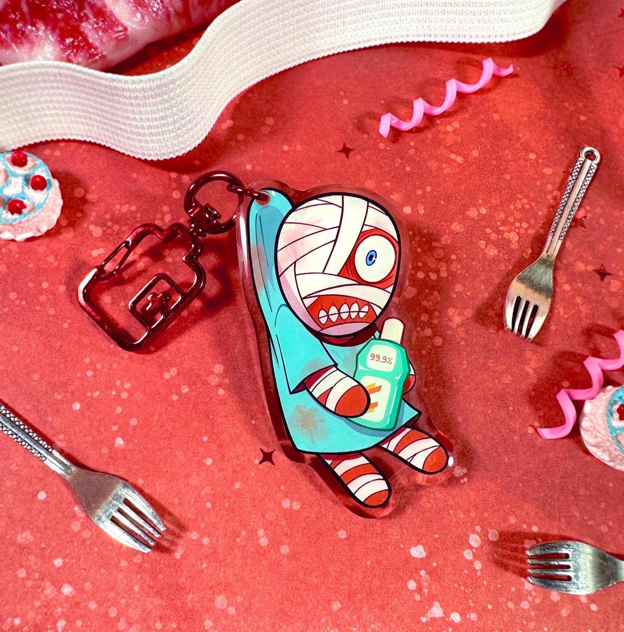 Mouthwashing keychain - Etsy 日本