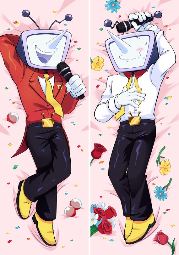 Tenna Deltarune Pillowcase Dakimakura 2-way Tricot 60x20” (150cm