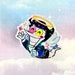 Deltarune Spamton Angel Sticker - Die Cut Sticker, Holographic Vinyl Sticker 2.5' 