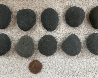 Lake Superior Natural Basalt - Massage - Healing - Spa - Home Therapy - Deep Tissue Body Stones - Chakra - Strong Energy - Untreated